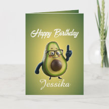 Grappige verjaardag Let's Get Smashed avocado