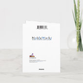 Grappige Verjaardag - Meditatie Dag, Inner Peace R Feestdagen Kaart (Achterkant)