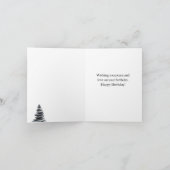 Grappige Verjaardag - Meditatie Dag, Inner Peace R Feestdagen Kaart (Binnen)