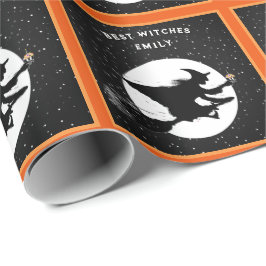 Grappige verjaardag met Halloween Cadeaupapier