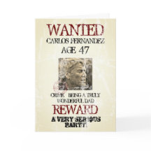 Grappige Verjaardag  Retro Humor Gezocht Foto