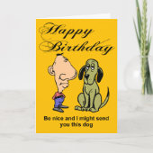 Grappige verjaardag van gescheiden vrouw kaart (Voorkant)