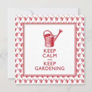 Grappige verjaardag van tuinman of pensioenfeest kaart