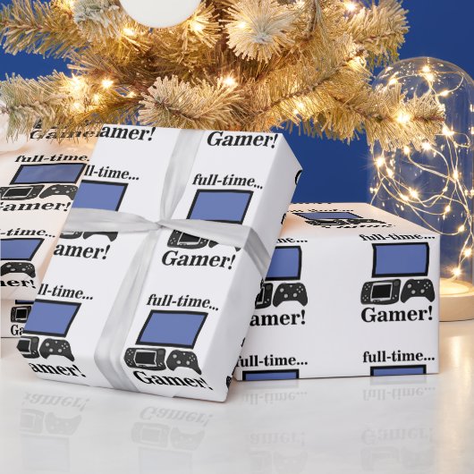 Grappige verjaardag voor gamers cadeaupapier (Feestdagen)