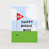 Grappige verjaardag voor golfer kaart (Voorkant)