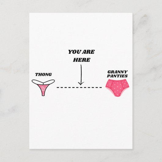 Grappige verjaardag voor haar grappige vrouwendag briefkaart (Voorkant)