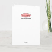 Grappige verjaardag wens dochter in de wet kaart (Achterkant)