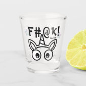 Grappige verjaardag wordt oud realisatie shotglas shot glas (Voorkant)