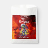 Grappige verjaardag zombie jongen bedankzakje (Voorkant)