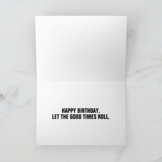 GRAPPIGE VERJAARDAGSCARD, QUARANTAINE 2020 SCHAaks Kaart (Binnen)