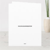 GRAPPIGE VERJAARDAGSCARD VOOR DE OUDE MAN OVER DE KAART (Achterkant)