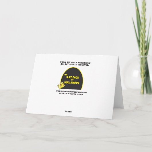 Grappige verjaardagsfeest Kaart van de oude persoo (Achterkant)