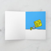 grappige verjaardagskaart kaart (Binnen)