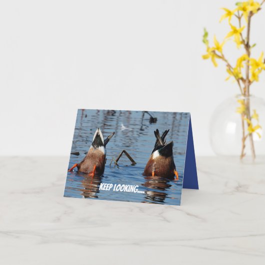 Grappige verjaardagskaart kaart (Gele Bloem)