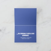 Grappige verjaardagskaart kaart (Binnen)