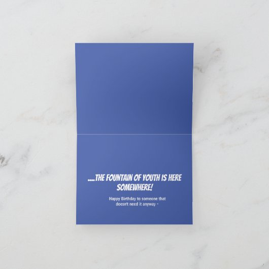 Grappige verjaardagskaart kaart (Binnen)