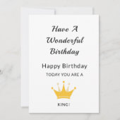 Grappige verjaardagskaart kaart (Voorkant)