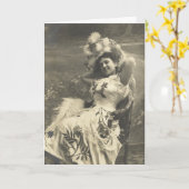 Grappige verjaardagskaart kaart (Gele Bloem)