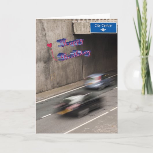 Grappige verjaardagskaart kaart (Voorkant)