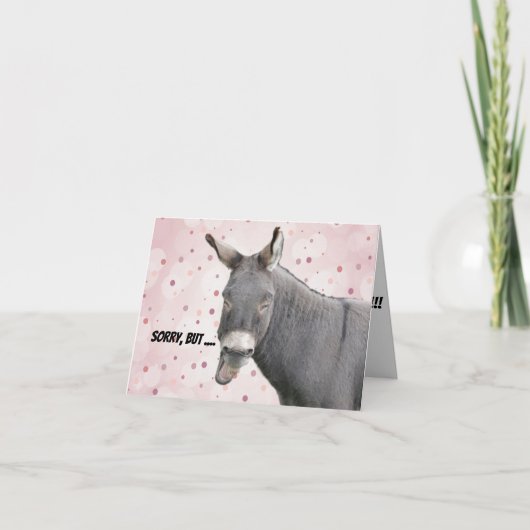 Grappige verjaardagskaart kaart (Voorkant)