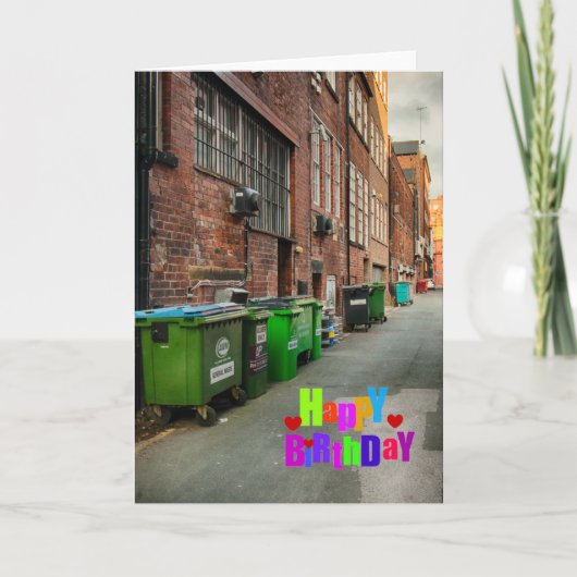 Grappige verjaardagskaart kaart (Voorkant)