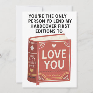 Grappige Verjaardagskaart voor Boekenliefhebbers Feestdagenkaart
