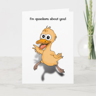 Grappige verjaardagskaart voor een stel. kaart