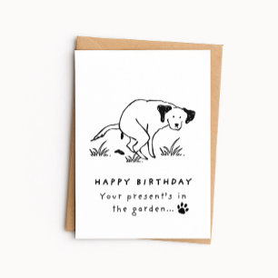 Grappige verjaardagskaart voor honden - Cadeau in  Kaart