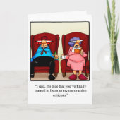 Grappige verjaardagskaart voor jubileum kaart (Voorkant)