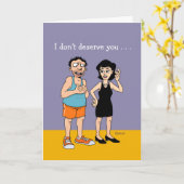 Grappige verjaardagskaart voor jubileum kaart (Gele Bloem)