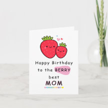 Grappige verjaardagskaart voor mama, humoristische