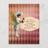 Grappige verjaardagskaart voor senioren met Medica Briefkaart (Voorkant)