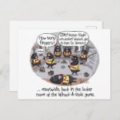 Grappige verjaardagskaart - Whack-a-Mole Briefkaart (Voorkant / Achterkant)