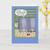 Grappige Verjaardagskaarten: Close Encounters Kaart (Gele Bloem)