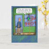 Grappige verjaardagskaarten: dierenwinkel kaart (Gele Bloem)