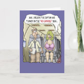 Grappige verjaardagskaarten: geen gawking kaart (Voorkant)