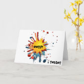 "Grappige verjaardagskaarten" Kaart (Gele Bloem)