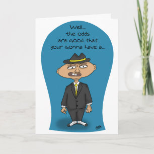 Grappige Verjaardagskaarten: Mobster Verjaardag Kaart