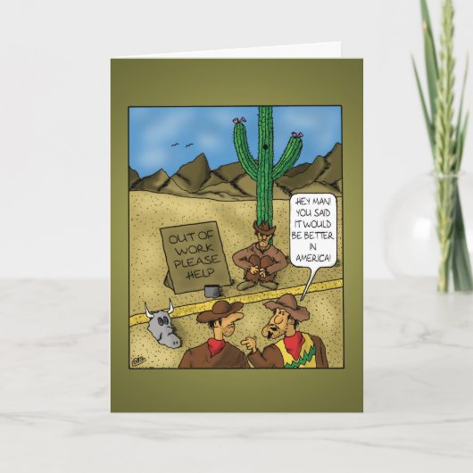 Grappige verjaardagskaarten: verjaardagsfeest kaart (Voorkant)