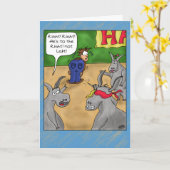 Grappige Verjaardagskaarten: Verjaardagstaart Kaart (Gele Bloem)