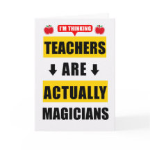 Grappige verjaardagsleraren zijn eigenlijk tovenaa