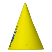 Grappige verjaardagstaart Splat-Minion Humorous Feesthoedjes (Rechts)