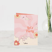 Grappige verjaardagsuitnodiging, Eenhoorn Liefde,  (Achterkant)