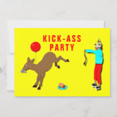 Grappige verjaardagsuitnodigingen voor volwassenen kaart (Voorkant)