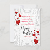 Grappige verjaardagswens kaart (Voorkant)