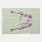 Grappige verkeerslichten theedoek (Horizontaal)