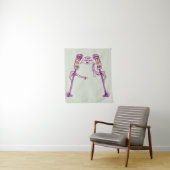 Grappige verkeerslichten wandkleed (In situ)