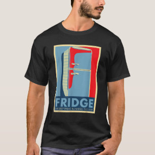 Grappige Verkiezing Papa Joke Koelkast Run Politie T-shirt