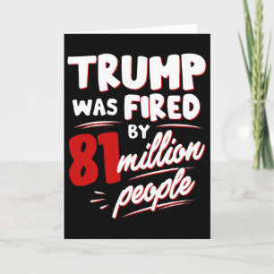Grappige verkiezing Trump is ontslagen door 81 mil Kaart
