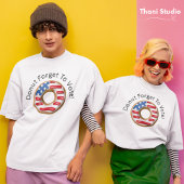 Grappige verkiezingen vergeet niet te stemmen Tri-Blend shirt